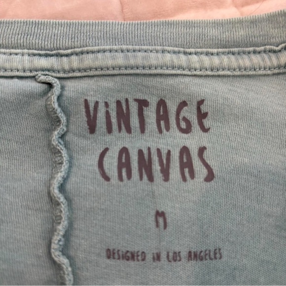 Vintage Blue Boxy 3/4 Sleeve Sweatshirt - Picture 5 of 5